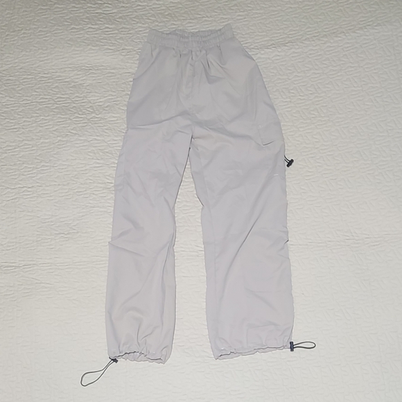 Wind breaker cargo baggy parachute pants size S - Picture 4 of 8